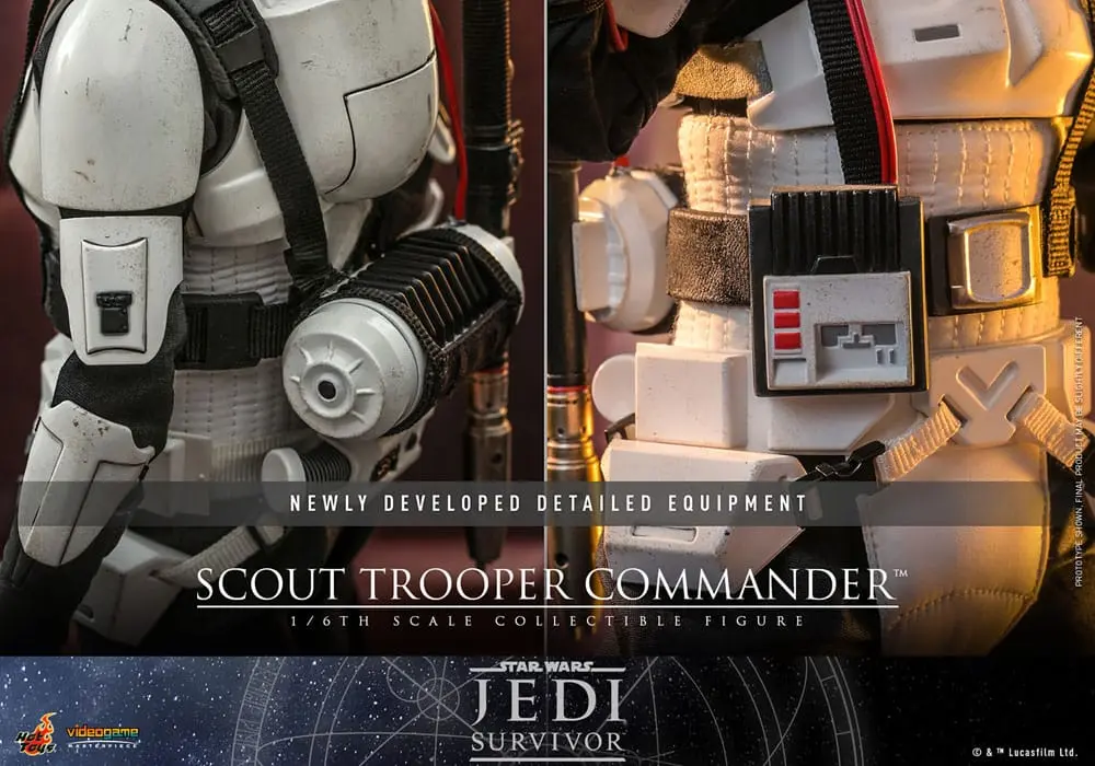 Star Wars: Jedi Survivor Videogame Masterpiece akcijska figura 1/6 Scout Trooper Commander 30 cm fotografija proizvoda