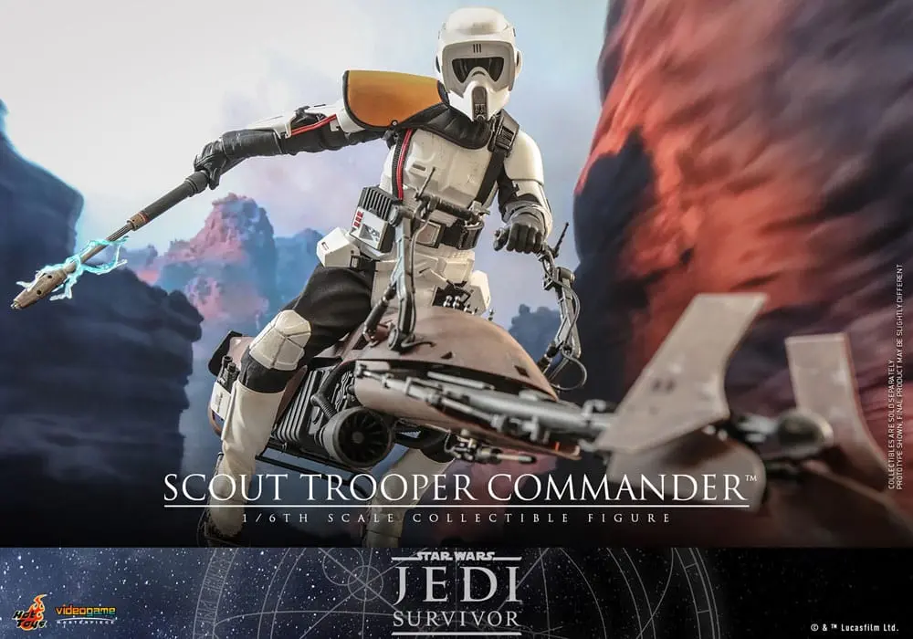 Star Wars: Jedi Survivor Videogame Masterpiece akcijska figura 1/6 Scout Trooper Commander 30 cm fotografija proizvoda