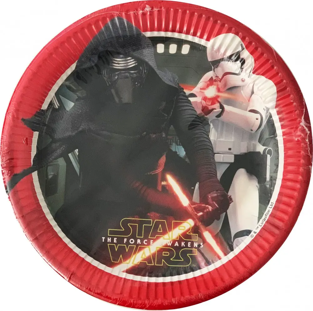 Star Wars Justice papirnati tanjuri 8 komada 23 cm fotografija proizvoda