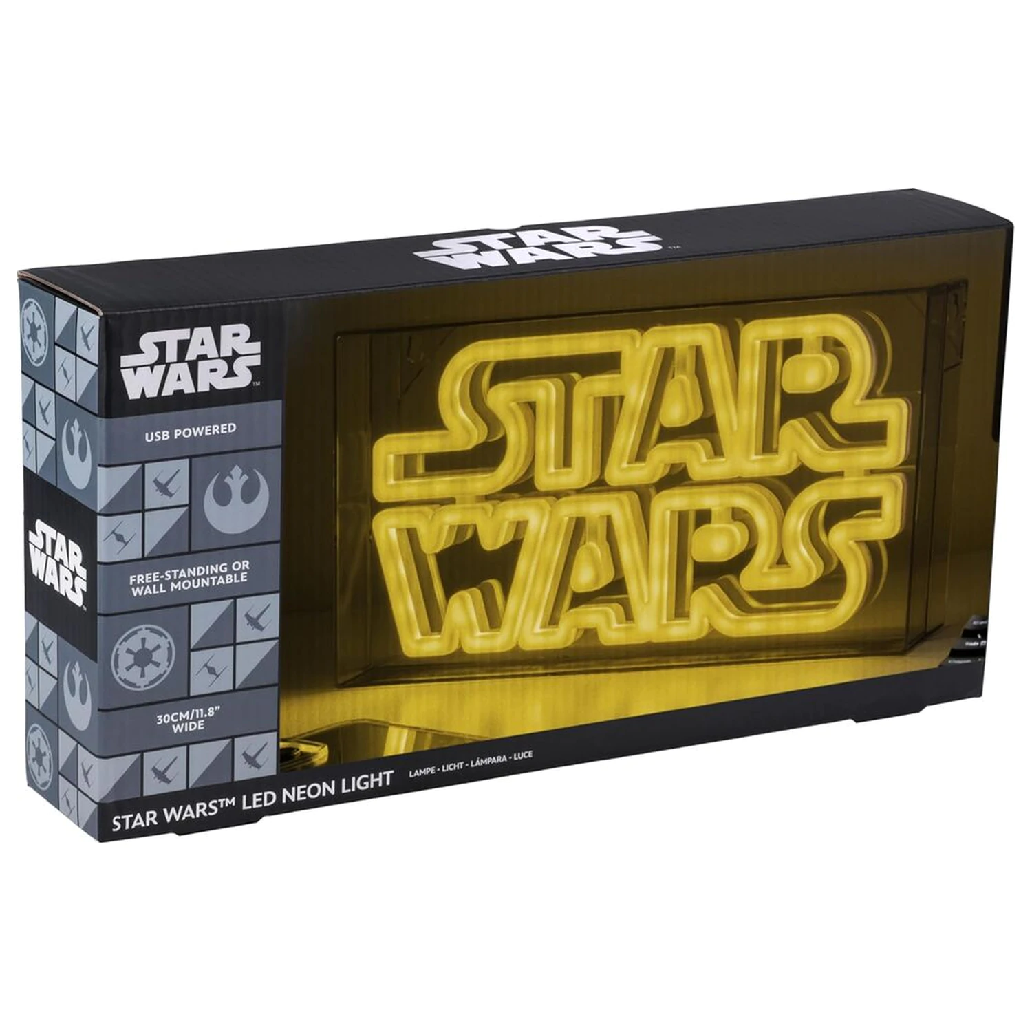 Star Wars LED neonska lampa fotografija proizvoda