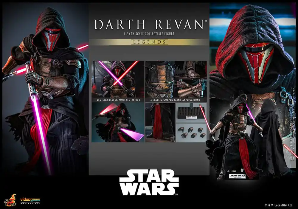 Star Wars Legends Videogame Masterpiece akcijska figura 1/6 Darth Revan 31 cm fotografija proizvoda