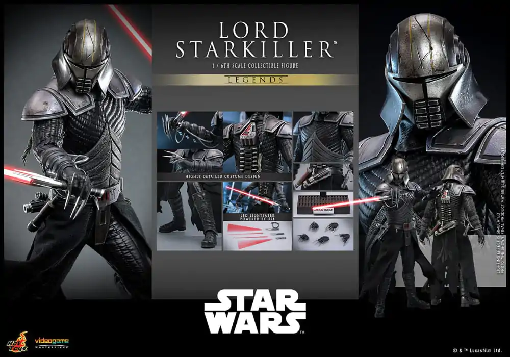 Star Wars Legends Videogame Masterpiece akcijska figura 1/6 Lord Starkiller 31 cm fotografija proizvoda