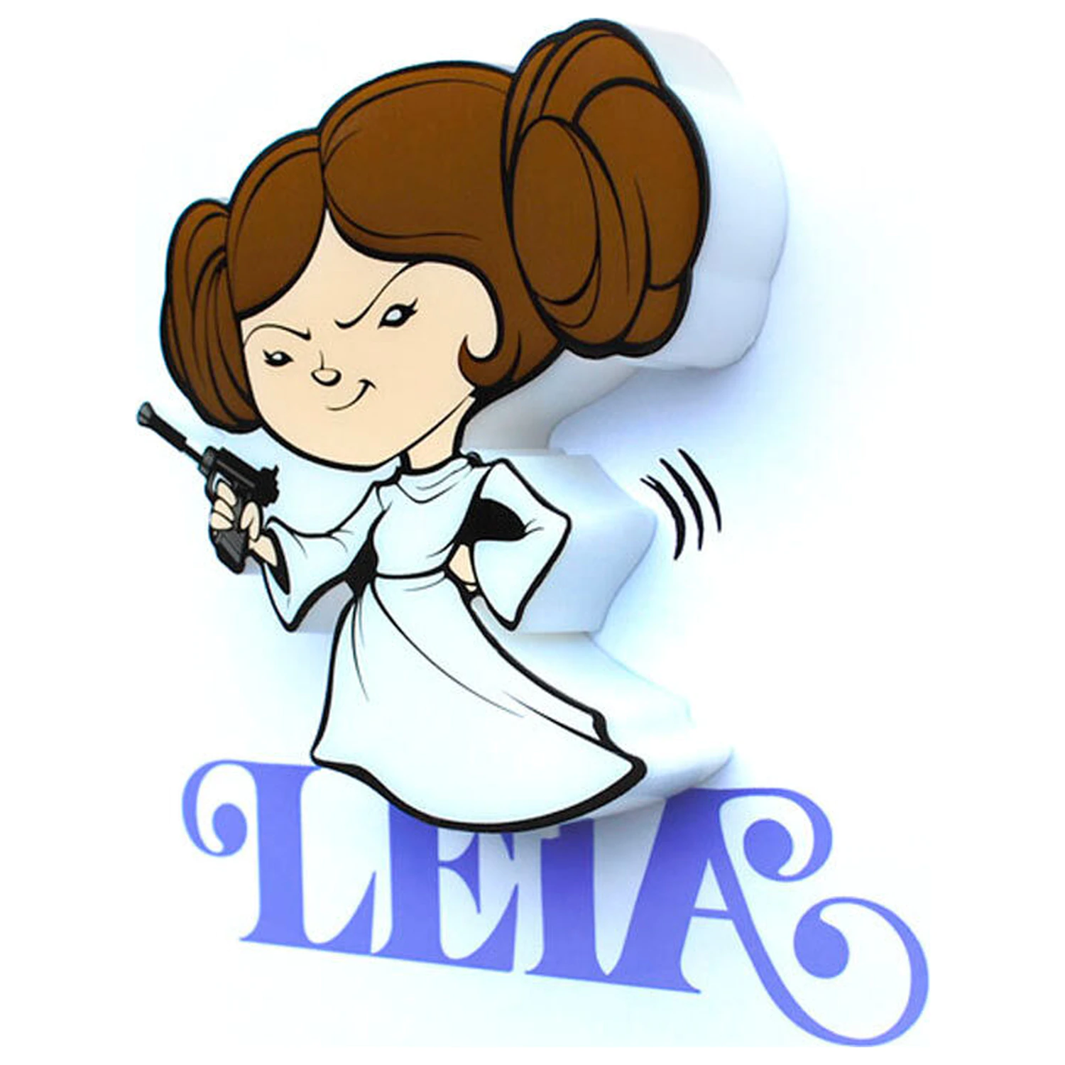 Star Wars Leia 3D Light FX mini lampa fotografija proizvoda