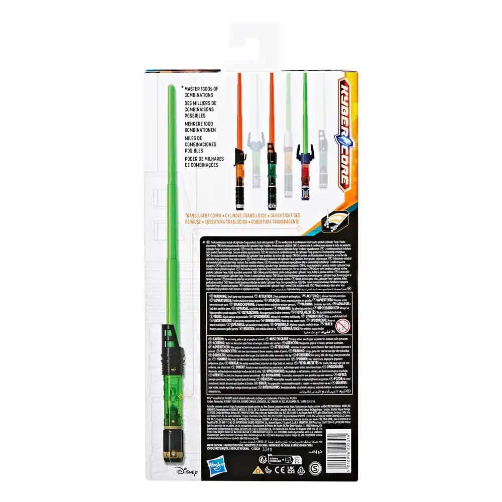 Star Wars Lightsaber Forge Kyber Core replika svjetlosnog mača za igranje uloga Luke Skywalker fotografija proizvoda