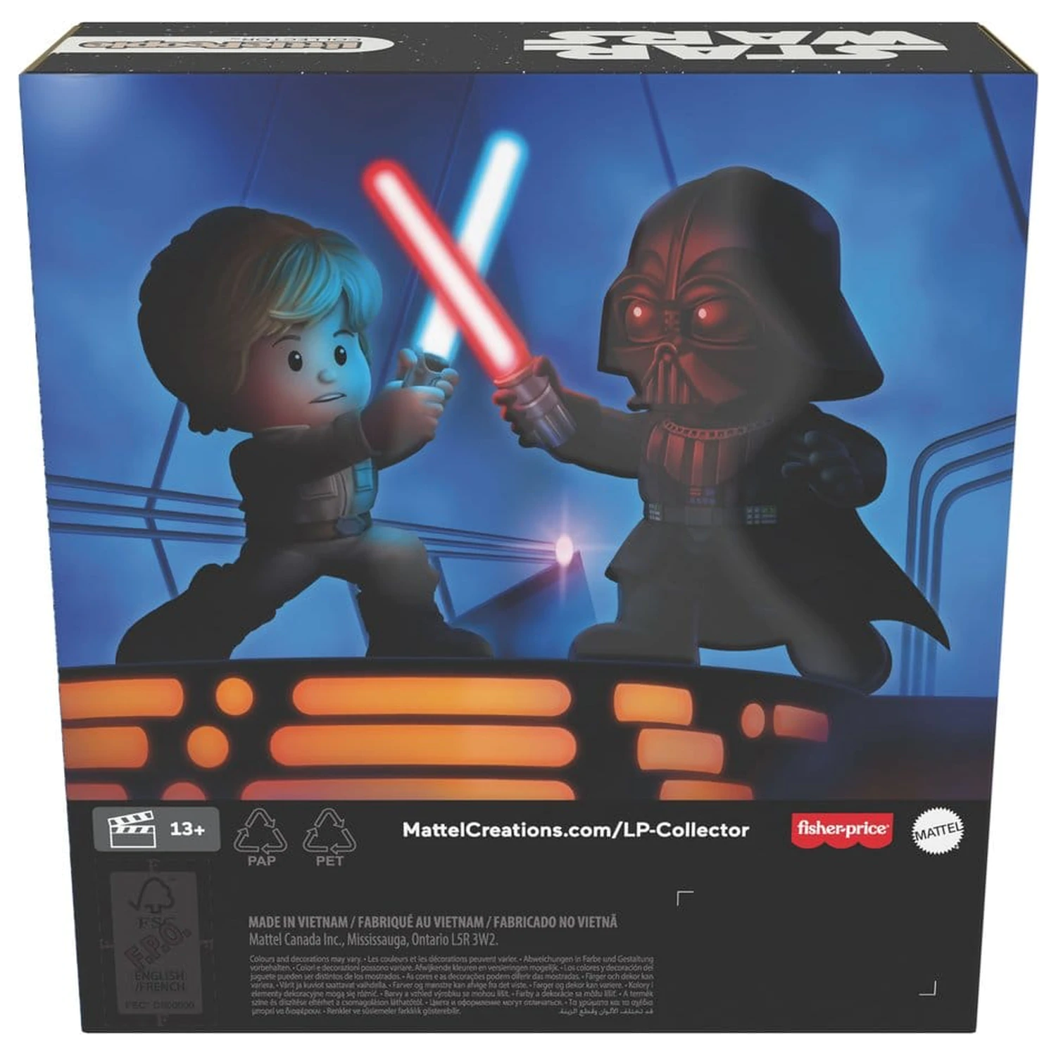 Star Wars Little People Collector mini figura 2-paket I Am Your Father 7 cm fotografija proizvoda
