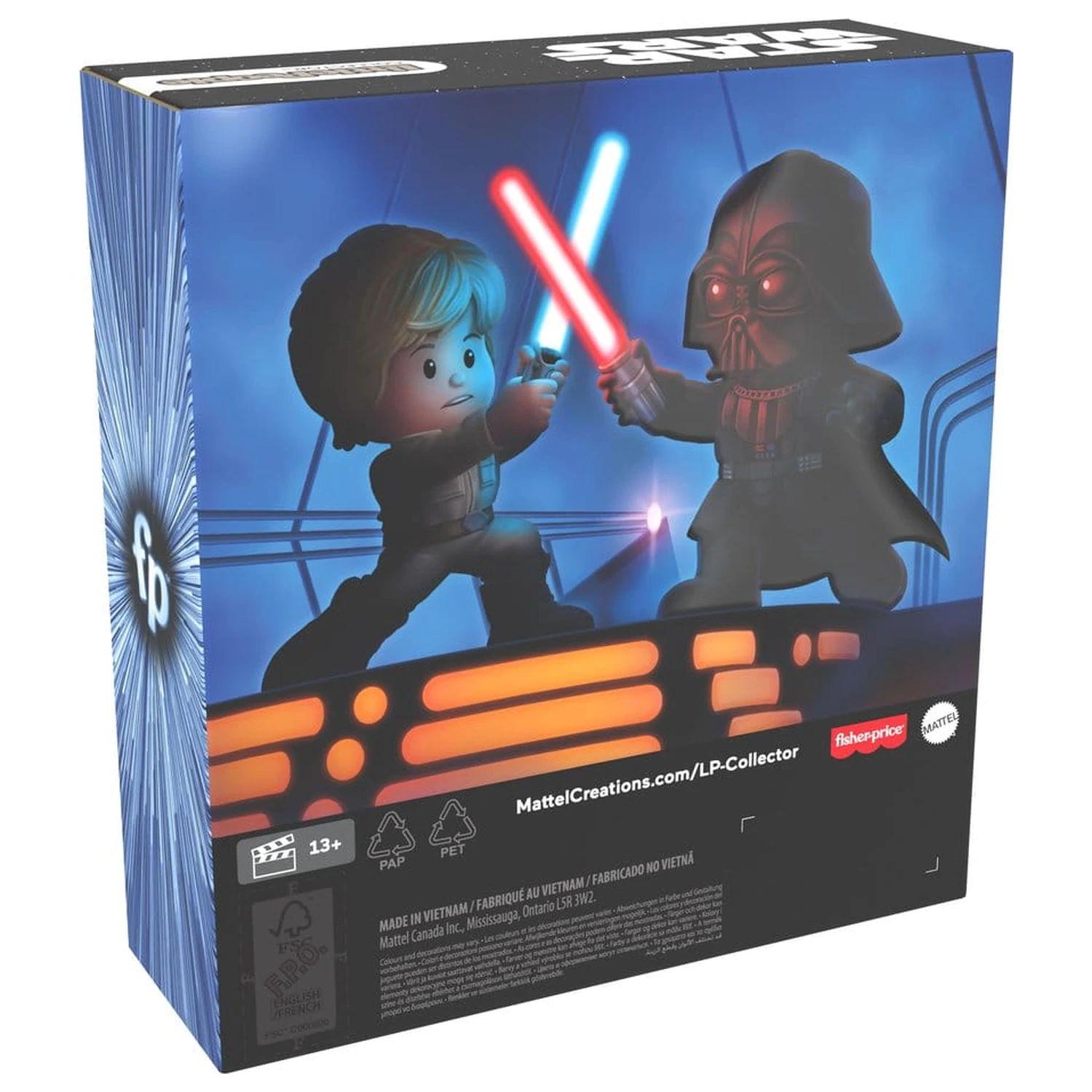 Star Wars Little People Collector mini figura 2-paket I Am Your Father 7 cm fotografija proizvoda