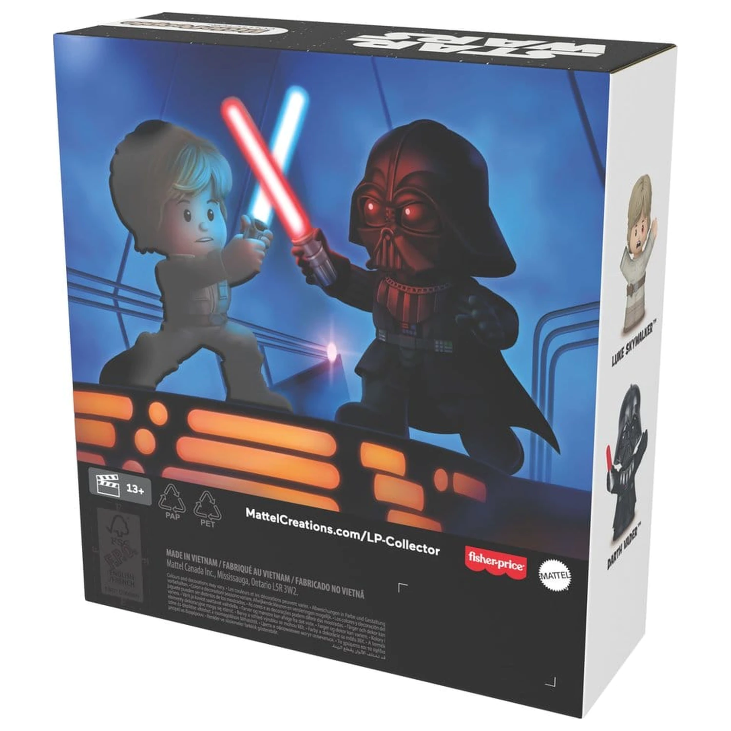 Star Wars Little People Collector mini figura 2-paket I Am Your Father 7 cm fotografija proizvoda