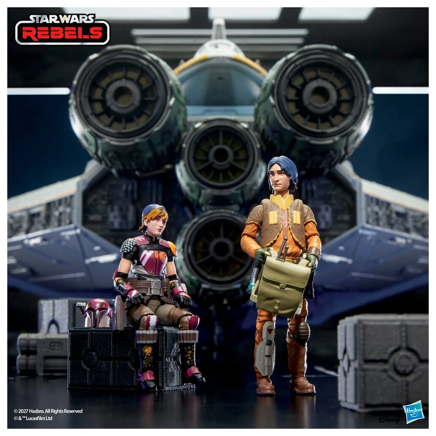 Star Wars Lothal Rebel paket s 3 figure od 9,5 cm fotografija proizvoda