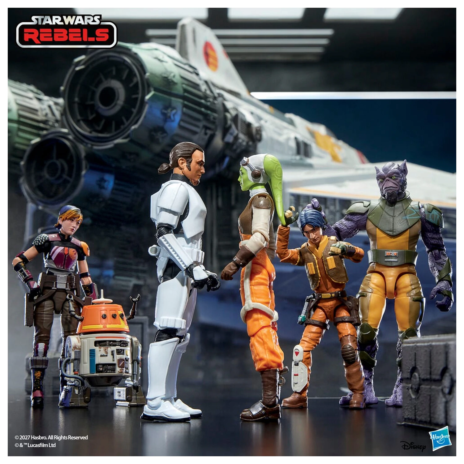 Star Wars Lothal Rebel paket s 3 figure od 9,5 cm fotografija proizvoda