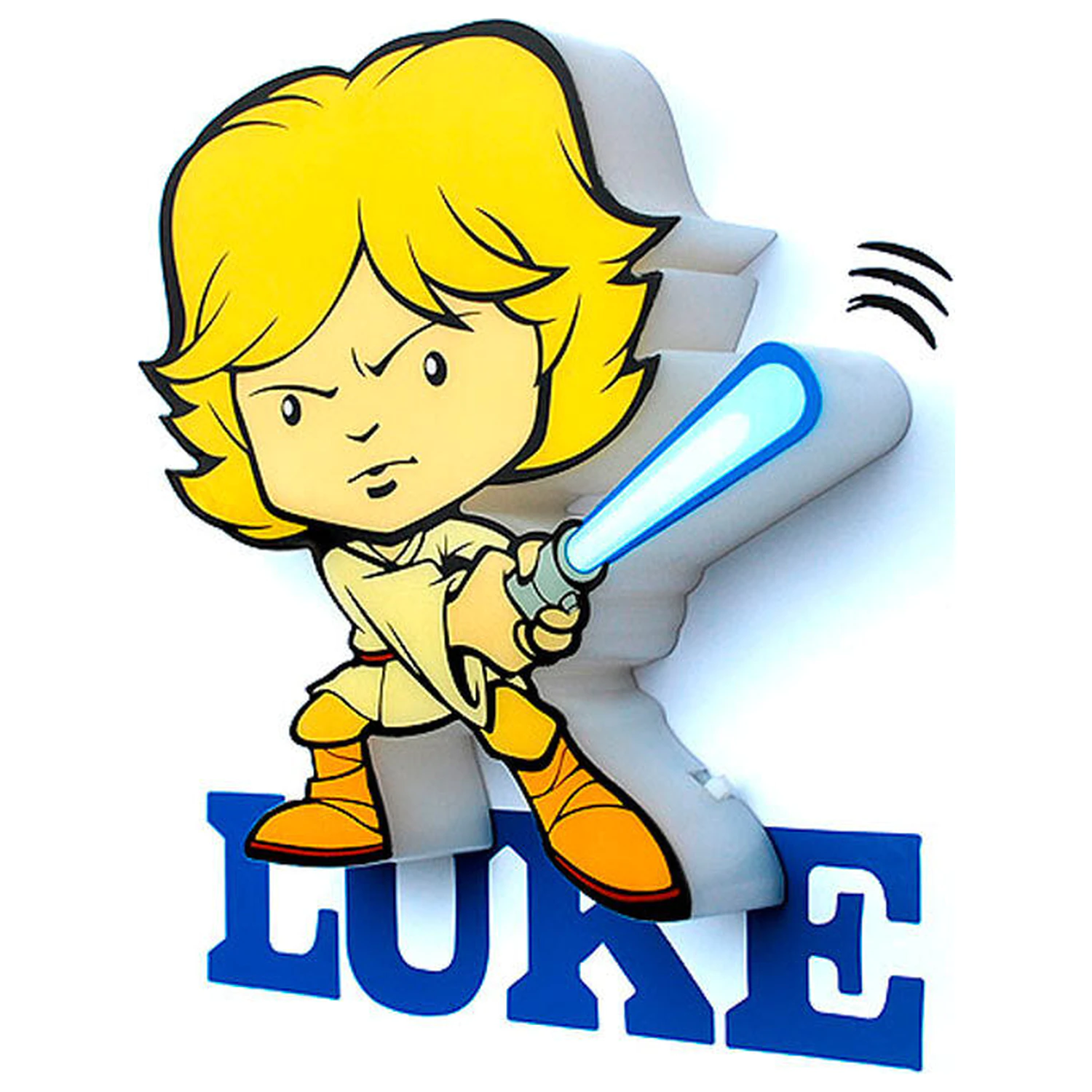Star Wars Luke Skywalker 3D Light FX mini lampa fotografija proizvoda