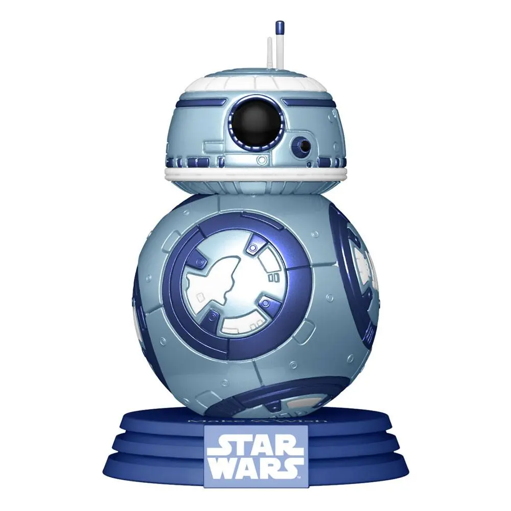 Star Wars Make a Wish 2022 POP! Star Wars Vinyl Figura BB-8 (Metallic) 9 cm fotografija proizvoda