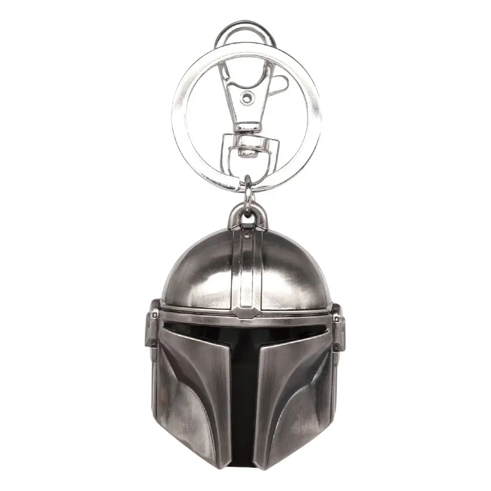 Star Wars Metal Privjesak za ključeve Mandalorian Helmet fotografija proizvoda