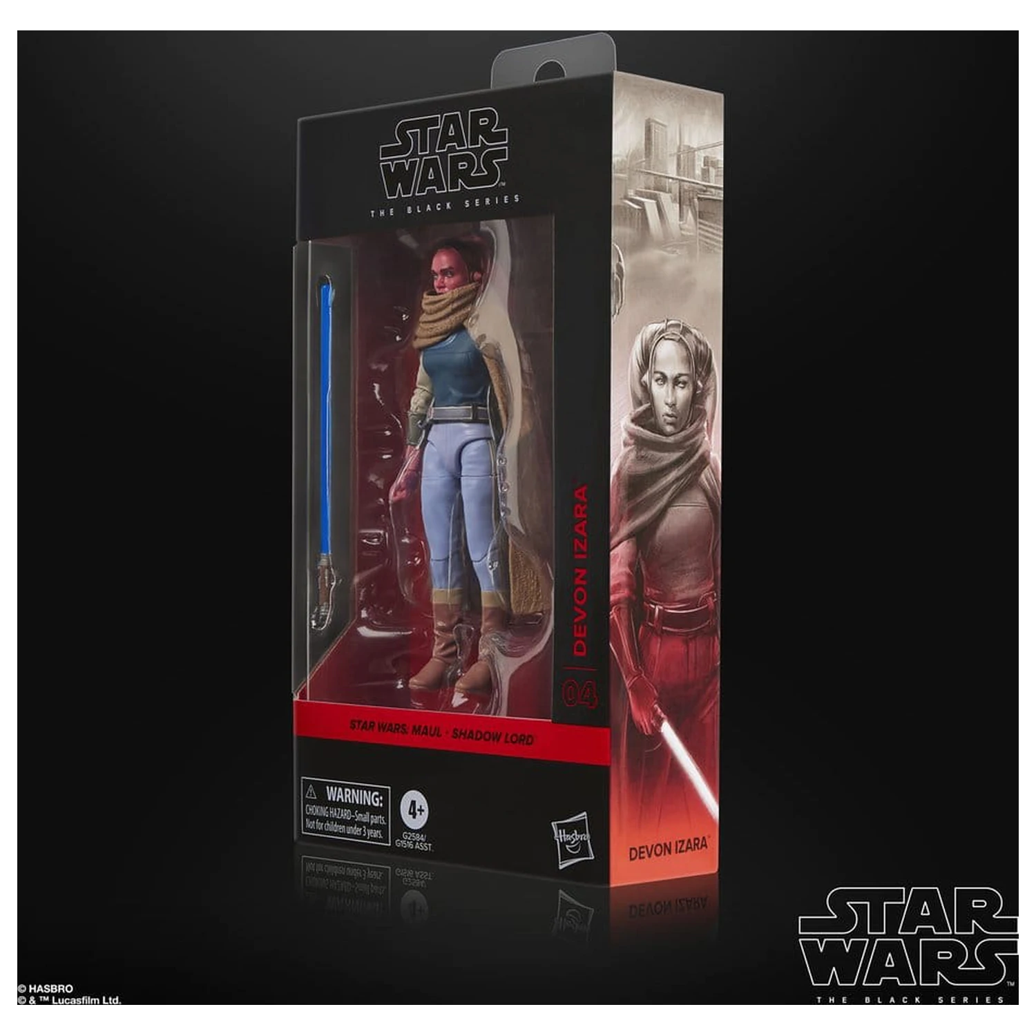 Star Wars: Maul - Shadow Lord Black Series Akcijska figura Devon Izara 15 cm fotografija proizvoda