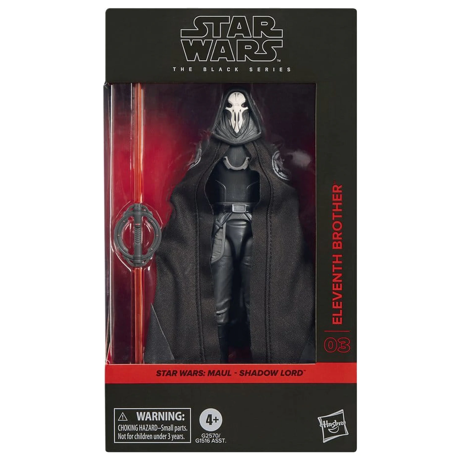 Star Wars: Maul - Shadow Lord Black Series Akcijska figura Jedanaesti brat 15 cm fotografija proizvoda