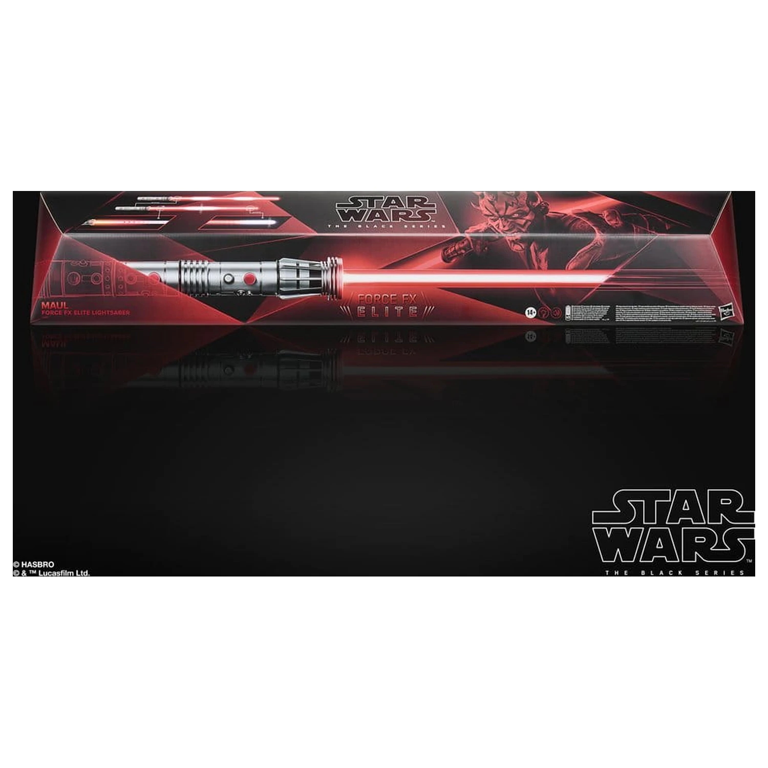Star Wars: Maul - Shadow Lord Black Series replika Force FX Elite svjetlosnog mača Maula fotografija proizvoda