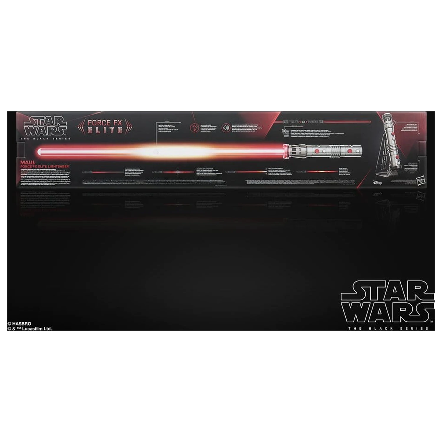 Star Wars: Maul - Shadow Lord Black Series replika Force FX Elite svjetlosnog mača Maula fotografija proizvoda