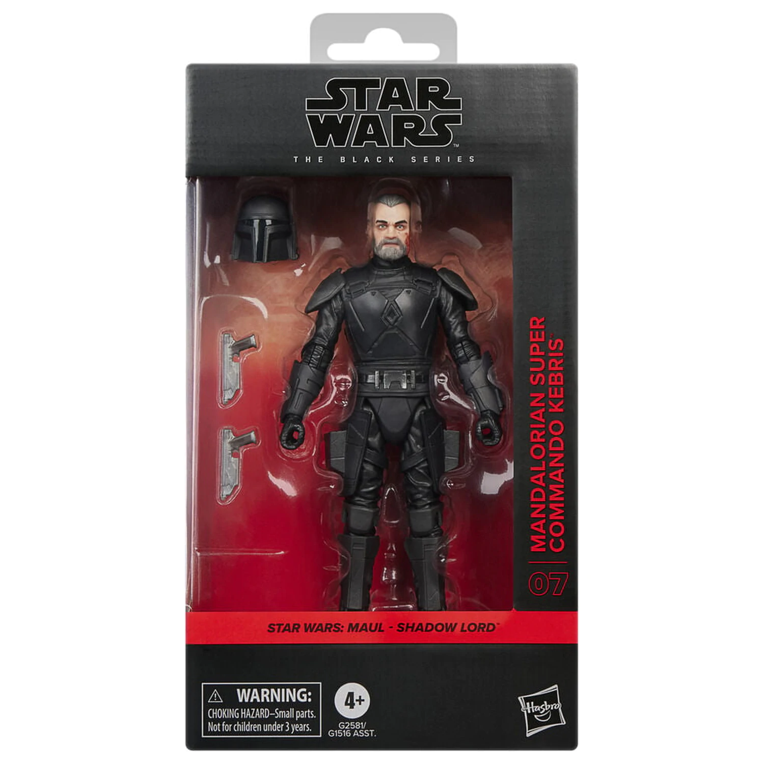 Star Wars Maul - Shadow Lord Mandalorian Super Commando Kebris figura 15cm fotografija proizvoda