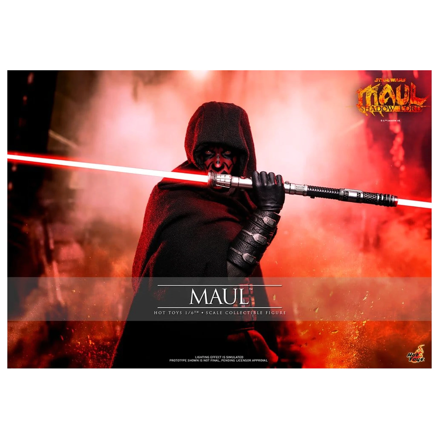 Star Wars: Maul - Shadow Lord Television Masterpiece Akcijska figura 1/6 Maul 29 cm fotografija proizvoda