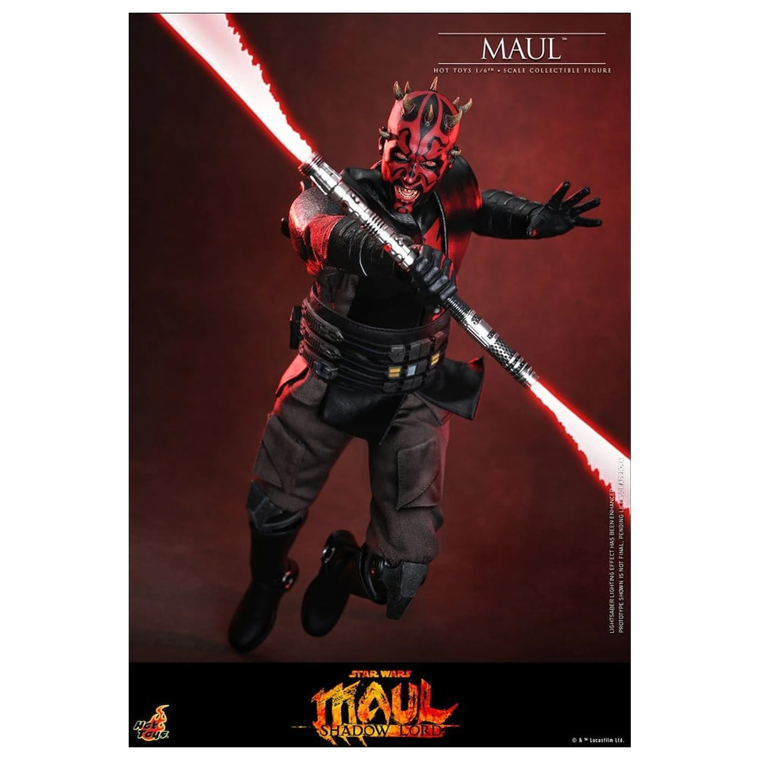 Star Wars: Maul - Shadow Lord Television Masterpiece Akcijska figura 1/6 Maul 29 cm fotografija proizvoda
