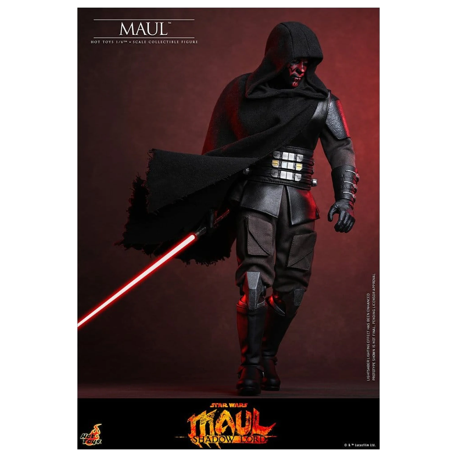 Star Wars: Maul - Shadow Lord Television Masterpiece Akcijska figura 1/6 Maul 29 cm fotografija proizvoda