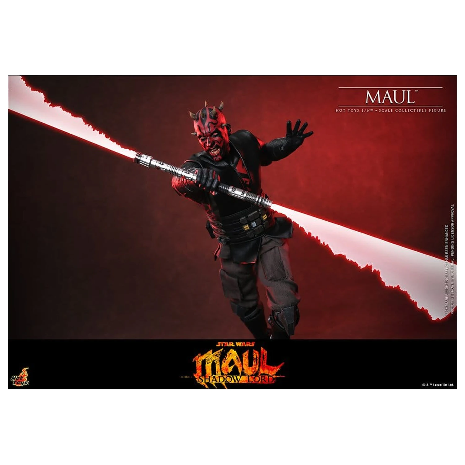 Star Wars: Maul - Shadow Lord Television Masterpiece Akcijska figura 1/6 Maul 29 cm fotografija proizvoda