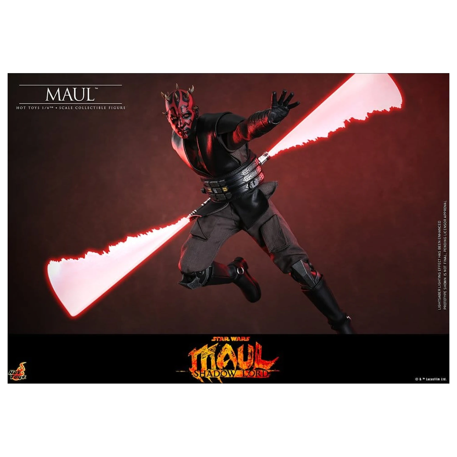 Star Wars: Maul - Shadow Lord Television Masterpiece Akcijska figura 1/6 Maul 29 cm fotografija proizvoda