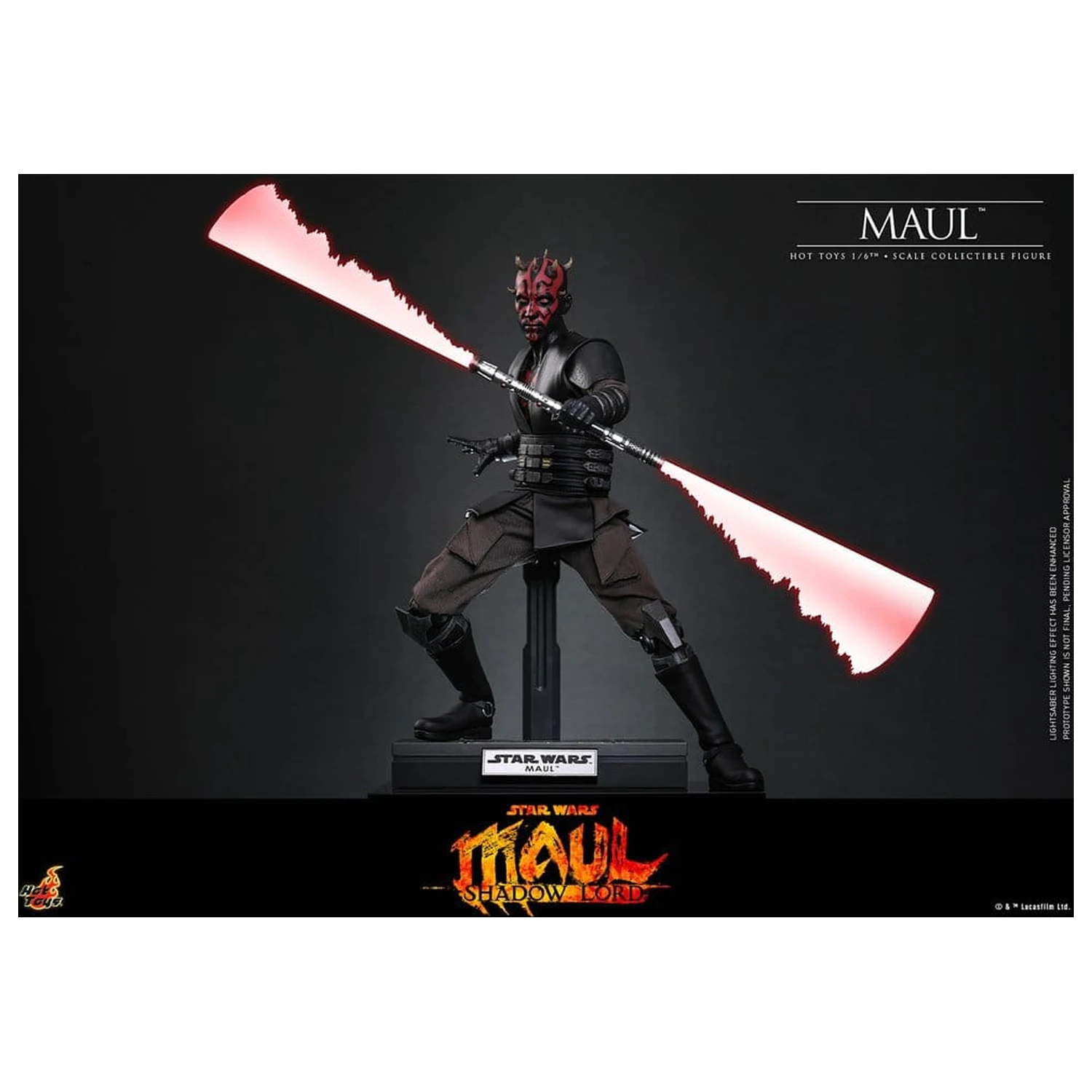 Star Wars: Maul - Shadow Lord Television Masterpiece Akcijska figura 1/6 Maul 29 cm fotografija proizvoda