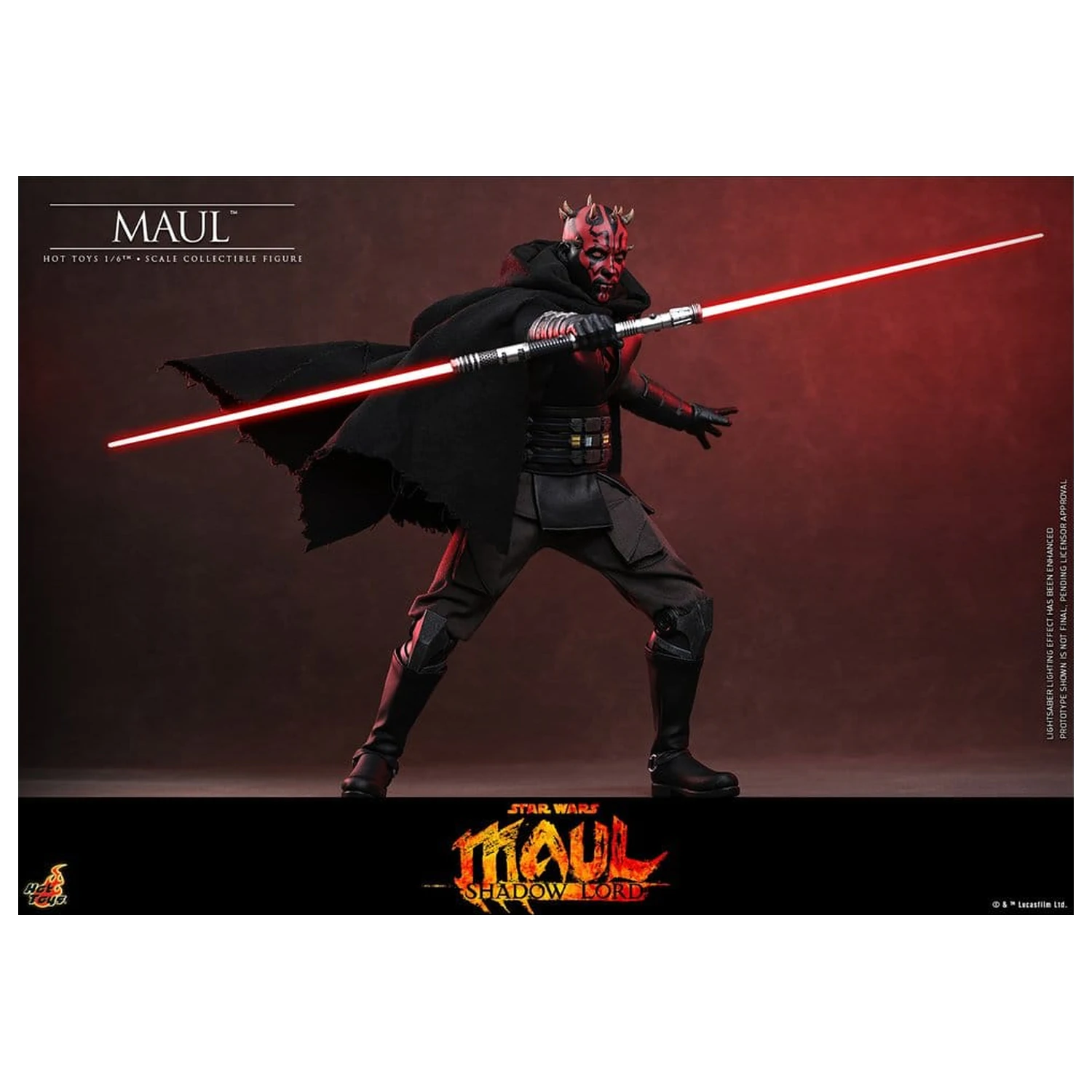 Star Wars: Maul - Shadow Lord Television Masterpiece Akcijska figura 1/6 Maul 29 cm fotografija proizvoda