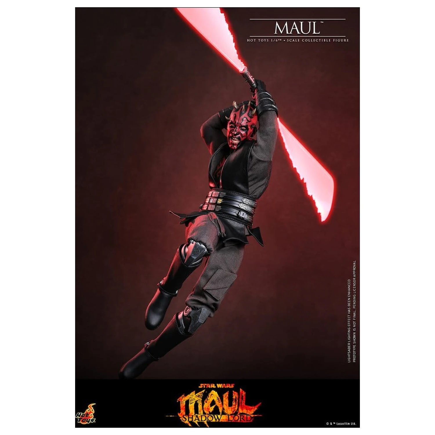 Star Wars: Maul - Shadow Lord Television Masterpiece Akcijska figura 1/6 Maul 29 cm fotografija proizvoda