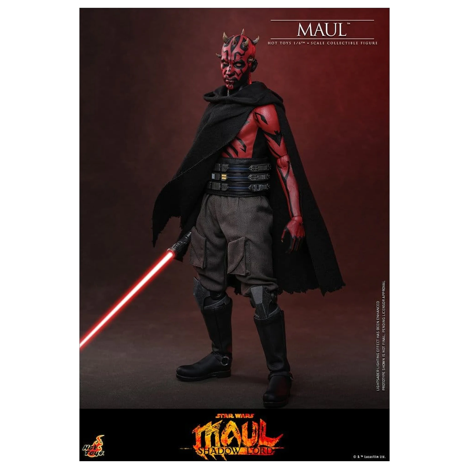 Star Wars: Maul - Shadow Lord Television Masterpiece Akcijska figura 1/6 Maul 29 cm fotografija proizvoda