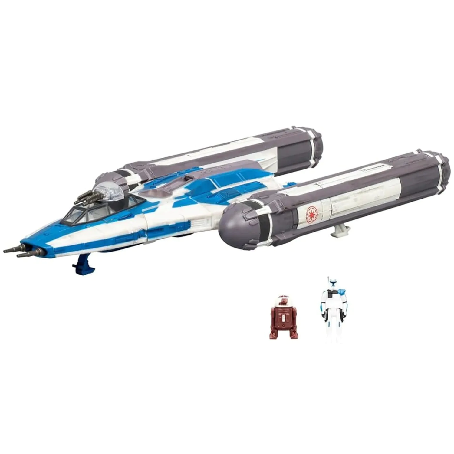 Star Wars Srednje vozilo BTL-B Y-wing Starfighter s Clone Captain Rex 13 cm fotografija proizvoda