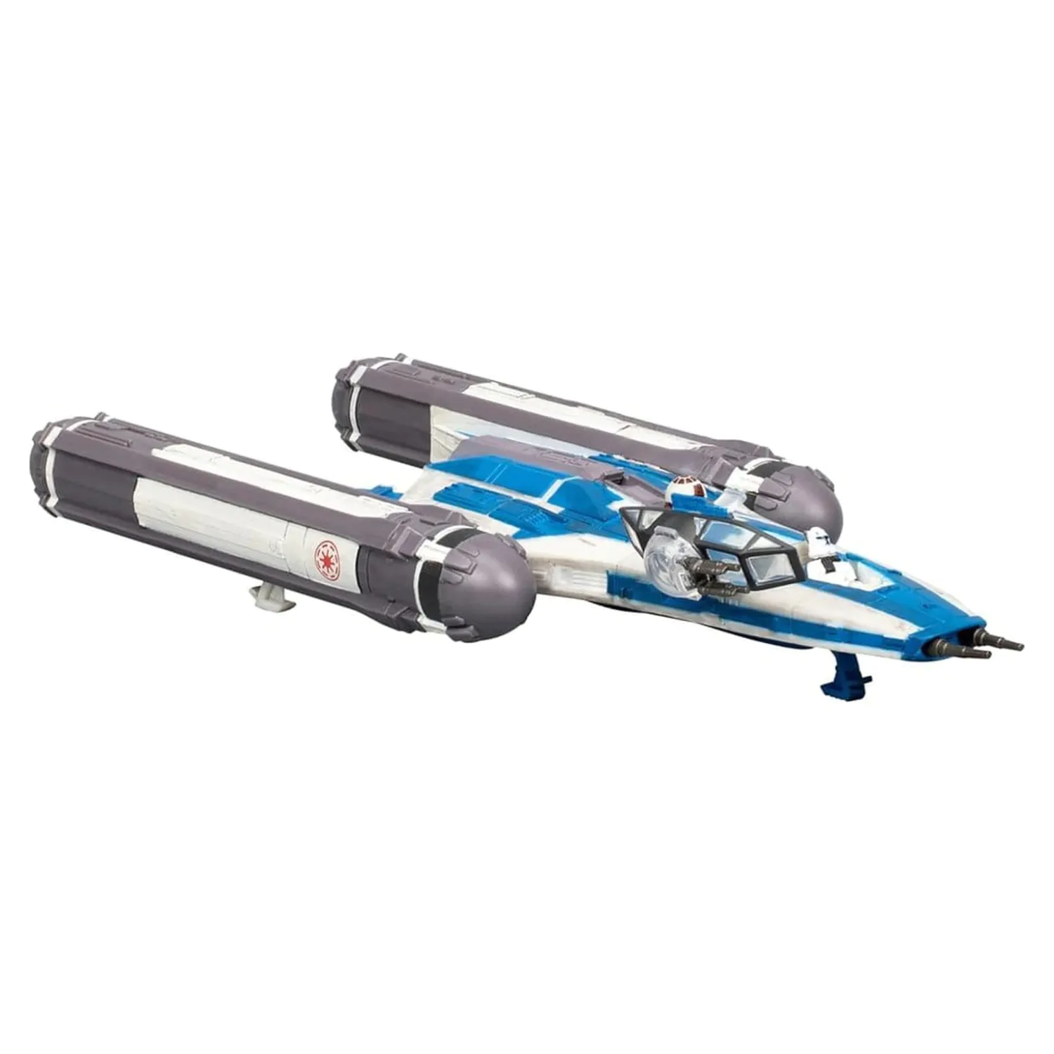Star Wars Srednje vozilo BTL-B Y-wing Starfighter s Clone Captain Rex 13 cm fotografija proizvoda