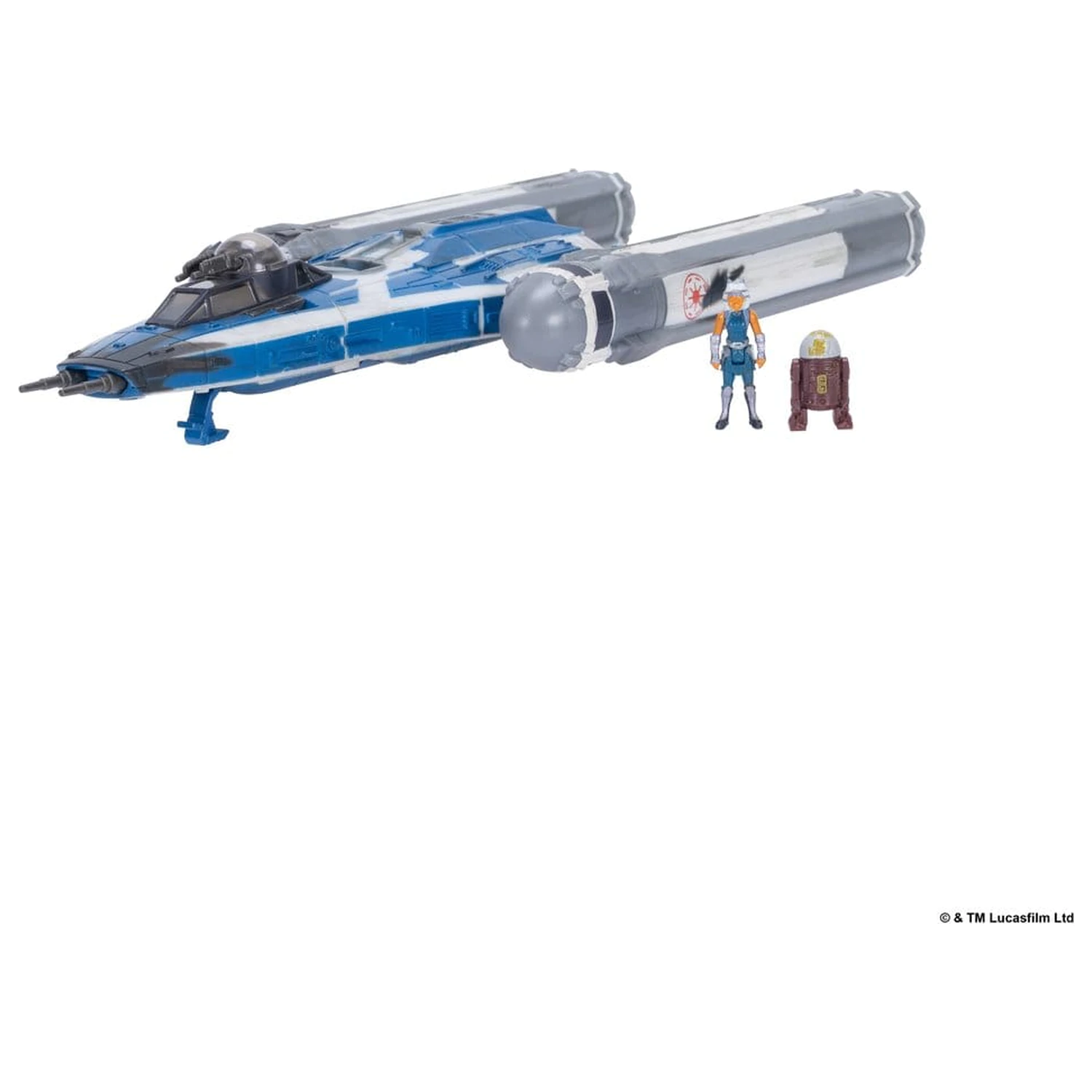 Star Wars Srednje vozilo i figura BTL-B Y-wing & Ahsoka & R7-A7 fotografija proizvoda