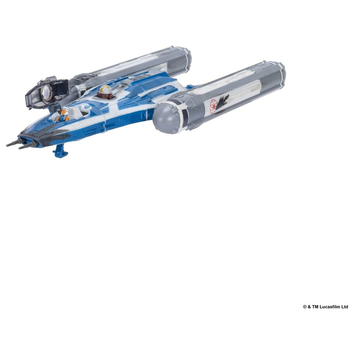 Star Wars Srednje vozilo i figura BTL-B Y-wing & Ahsoka & R7-A7 fotografija proizvoda
