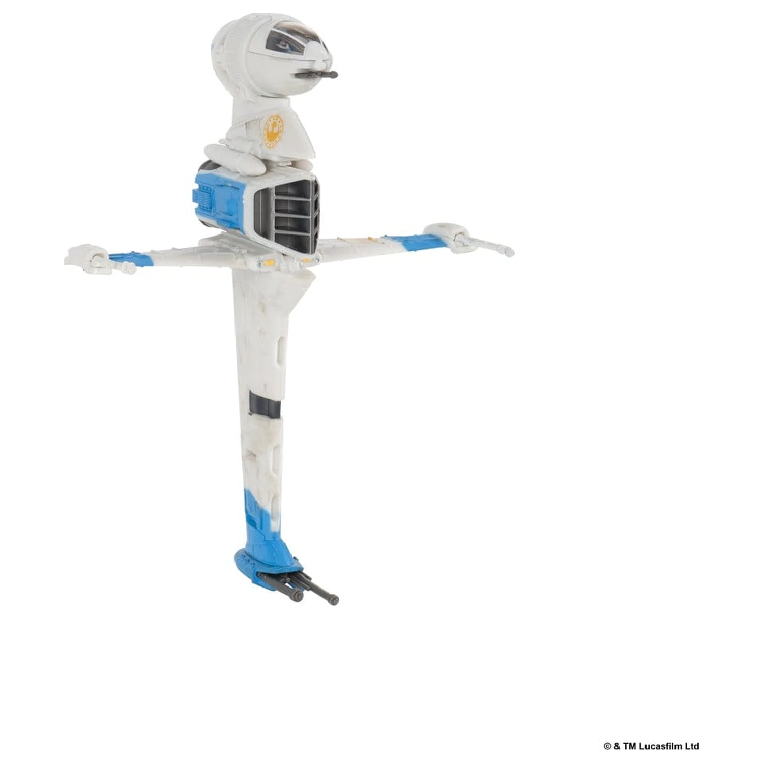 Star Wars Srednje vozilo i figura New Republic B-wing i B-Wing Pilot fotografija proizvoda