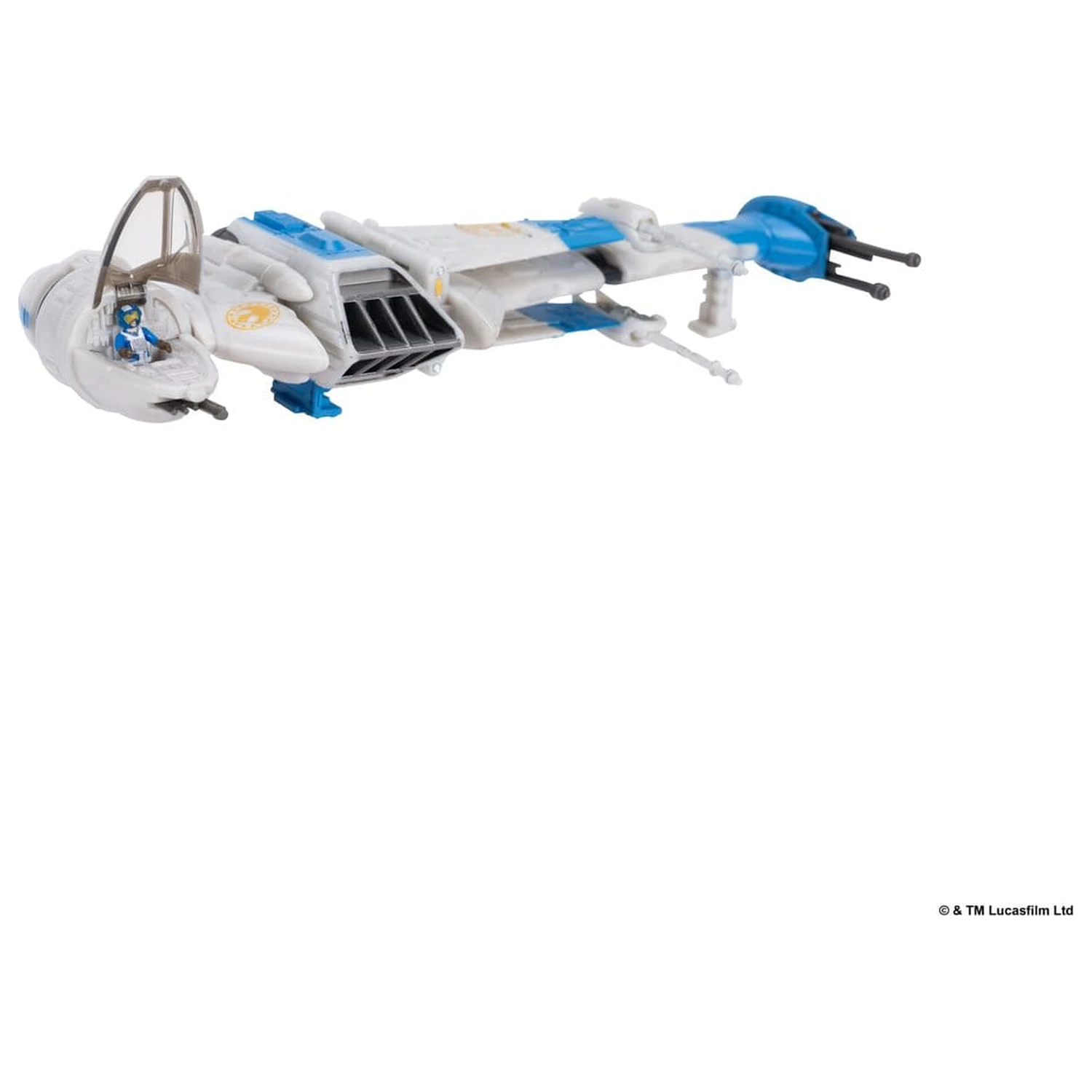 Star Wars Srednje vozilo i figura New Republic B-wing i B-Wing Pilot fotografija proizvoda
