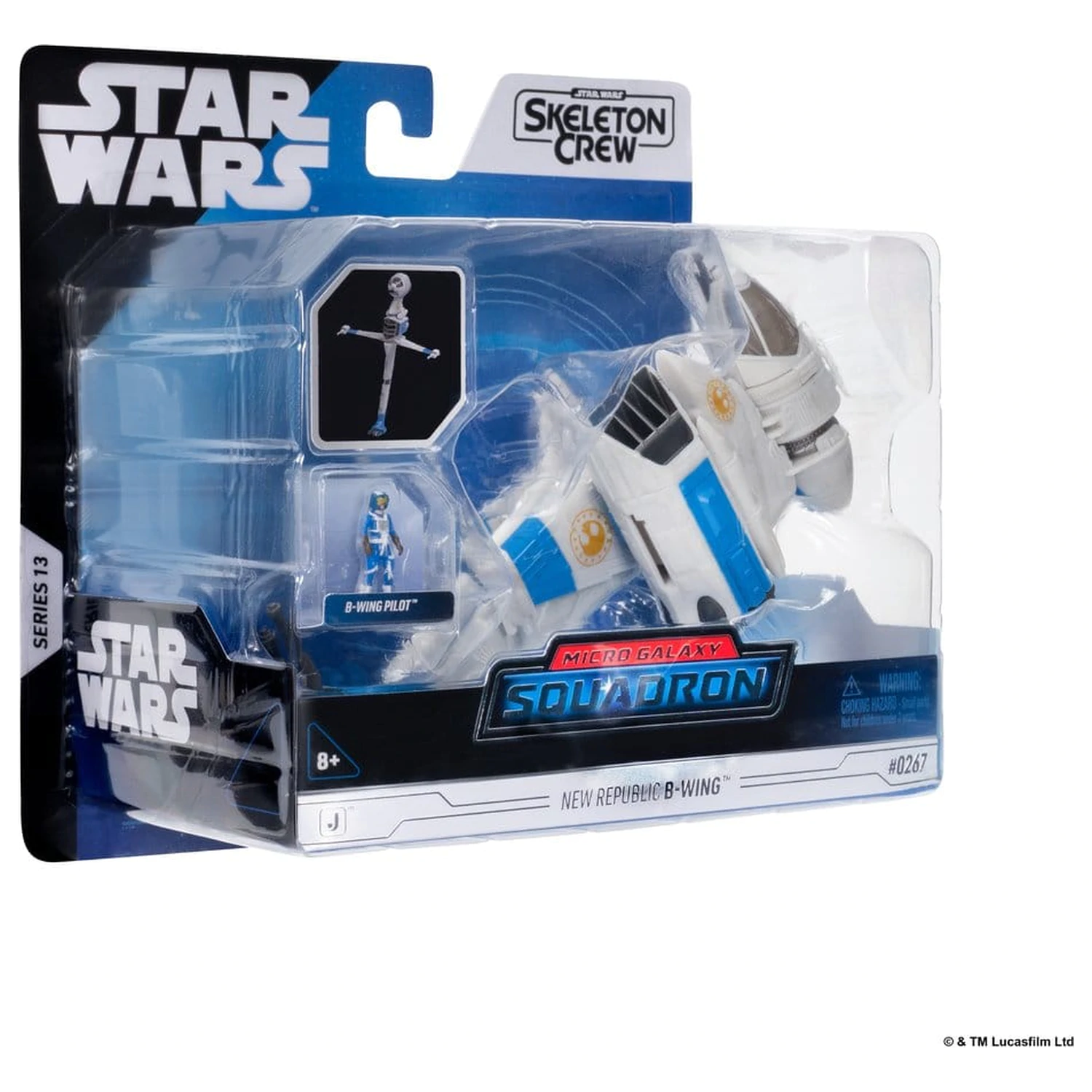 Star Wars Srednje vozilo i figura New Republic B-wing i B-Wing Pilot fotografija proizvoda