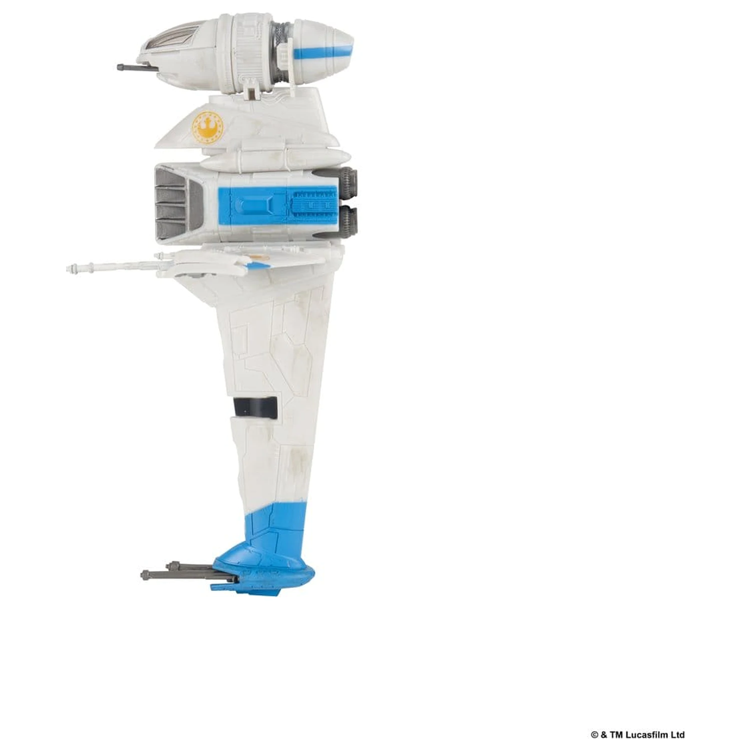 Star Wars Srednje vozilo i figura New Republic B-wing i B-Wing Pilot fotografija proizvoda