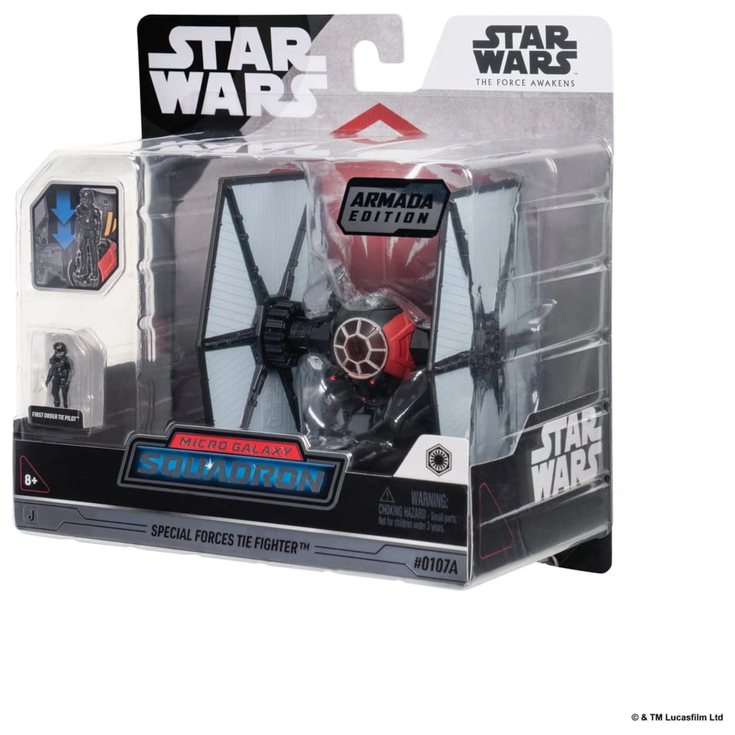 Star Wars Srednje vozilo i figura Asortiman Specijalne snage TIE Fighter i Prvi red TIE pilot (Armada Edition) fotografija proizvoda