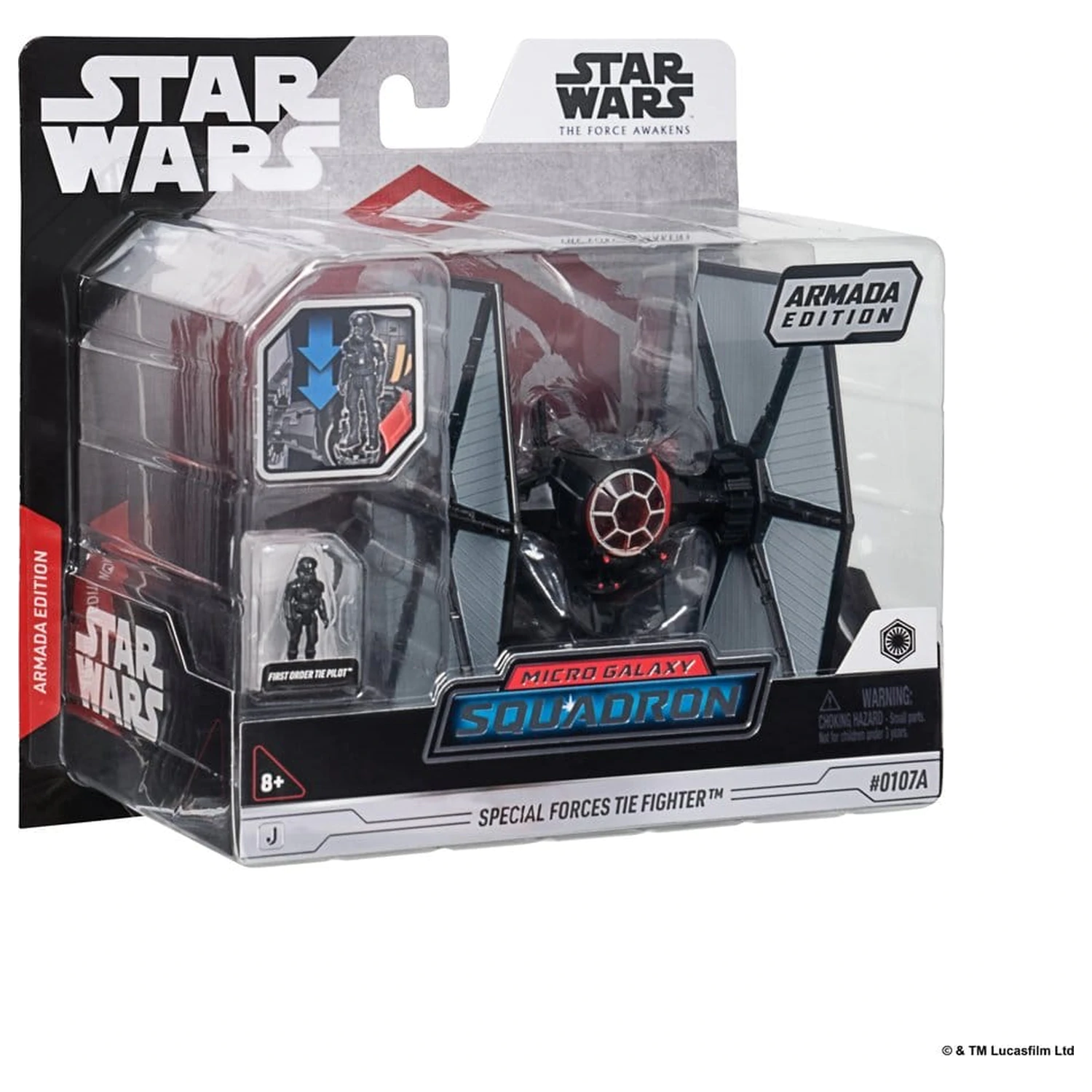 Star Wars Srednje vozilo i figura Asortiman Specijalne snage TIE Fighter i Prvi red TIE pilot (Armada Edition) fotografija proizvoda