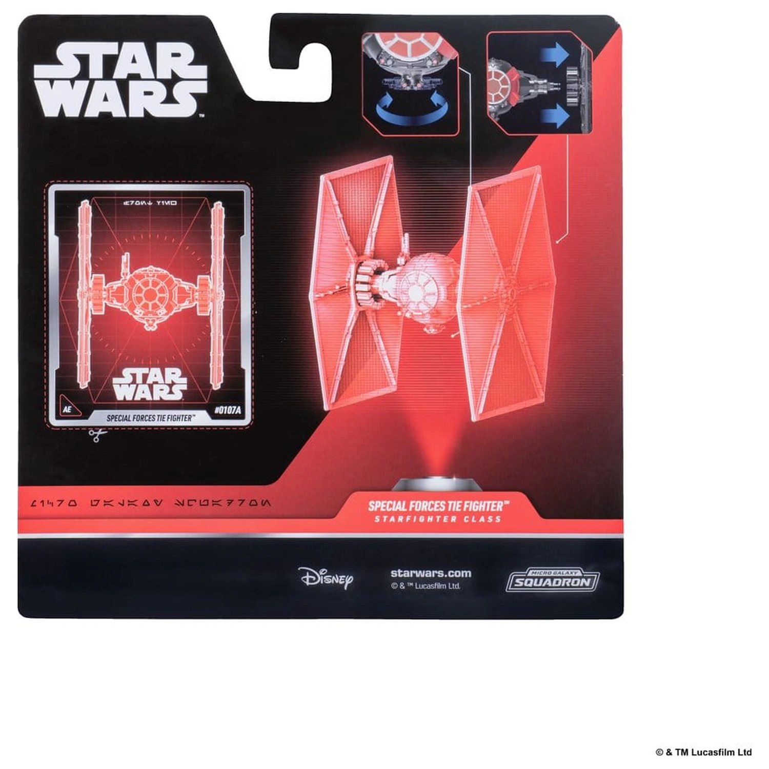 Star Wars Srednje vozilo i figura Asortiman Specijalne snage TIE Fighter i Prvi red TIE pilot (Armada Edition) fotografija proizvoda
