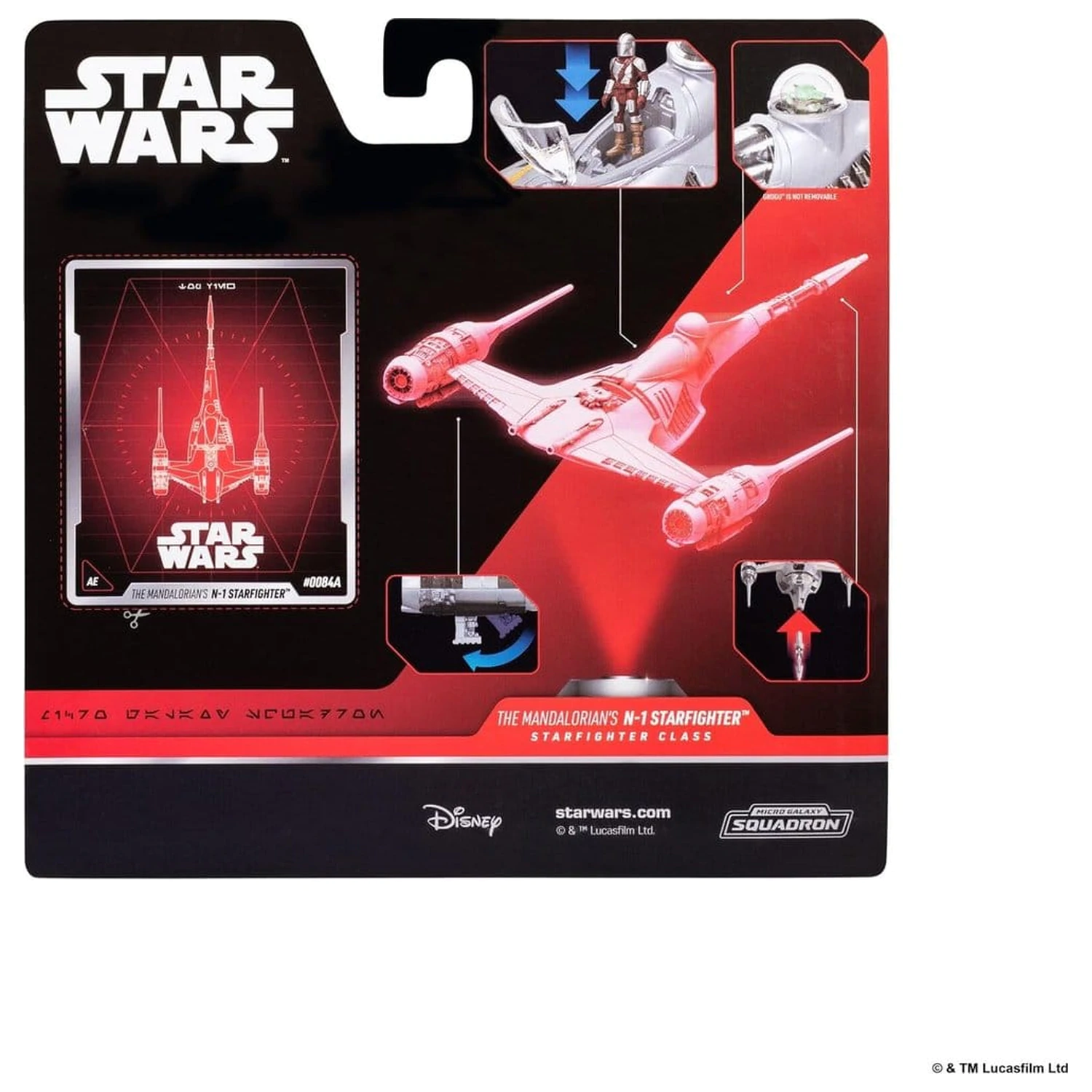 Star Wars Srednje vozilo N1 s Mandom 13 cm fotografija proizvoda