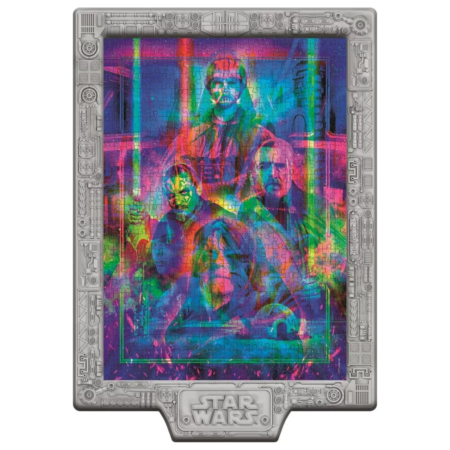 Star Wars Metamorphic puzzle od 520 dijelova s LED okvirom fotografija proizvoda