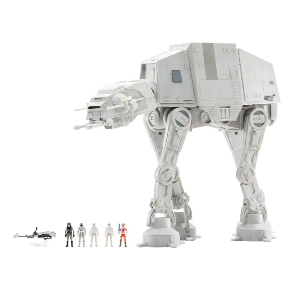 Star Wars Micro Galaxy Squadron Feature Vehicle s figurama Assault Class AT-AT 24 cm fotografija proizvoda