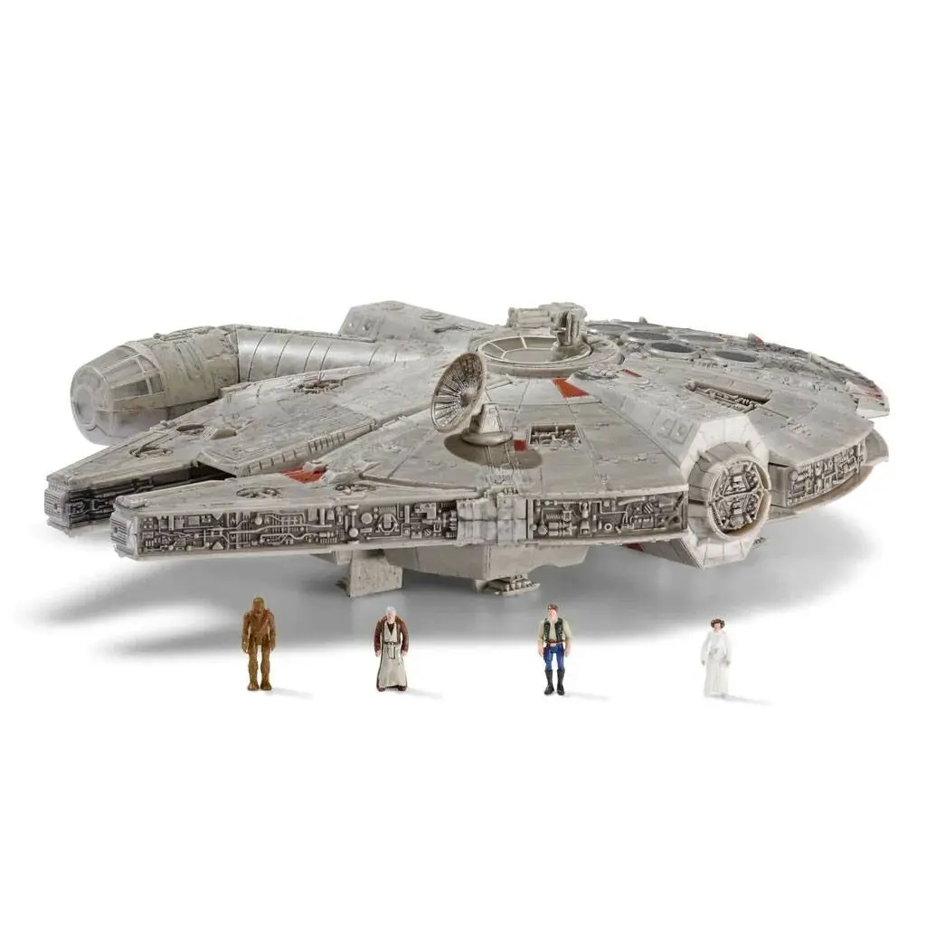 Star Wars Micro Galaxy Squadron vozilo s figurama Millennium Falcon 22 cm fotografija proizvoda