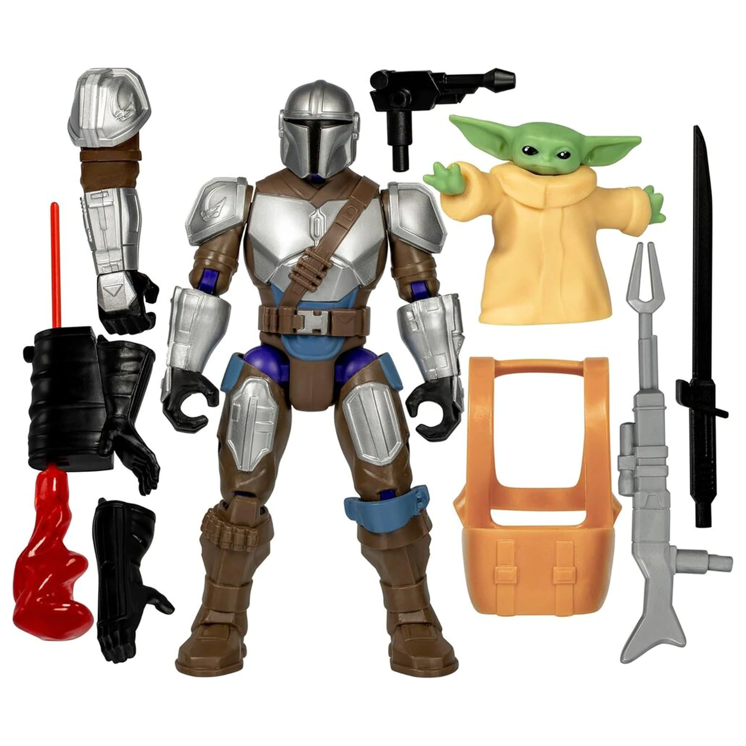 Star Wars Mix Mashers The Mandalorian & Grogu Deluxe figure 12 cm fotografija proizvoda