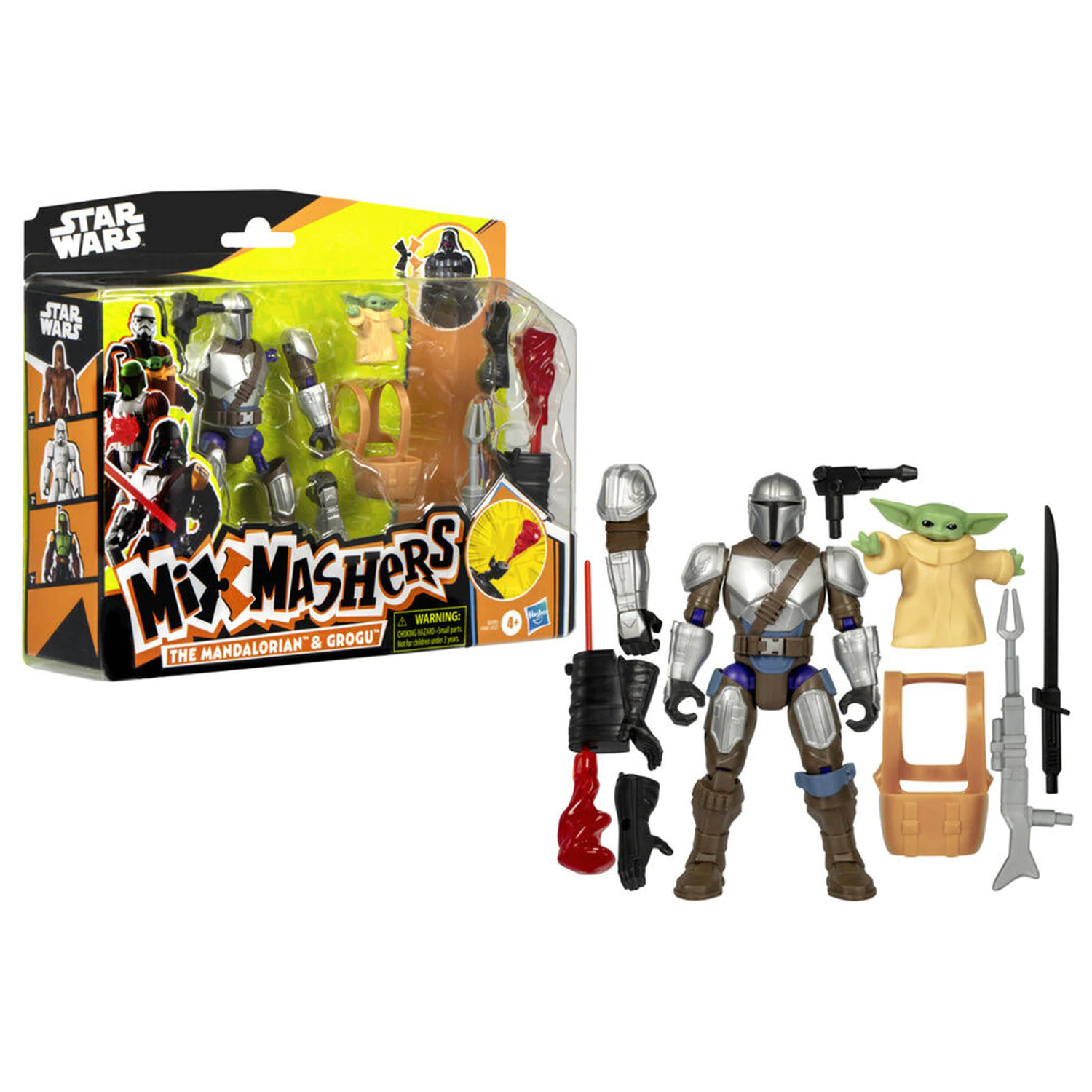 Star Wars Mix Mashers The Mandalorian & Grogu Deluxe figure 12 cm fotografija proizvoda