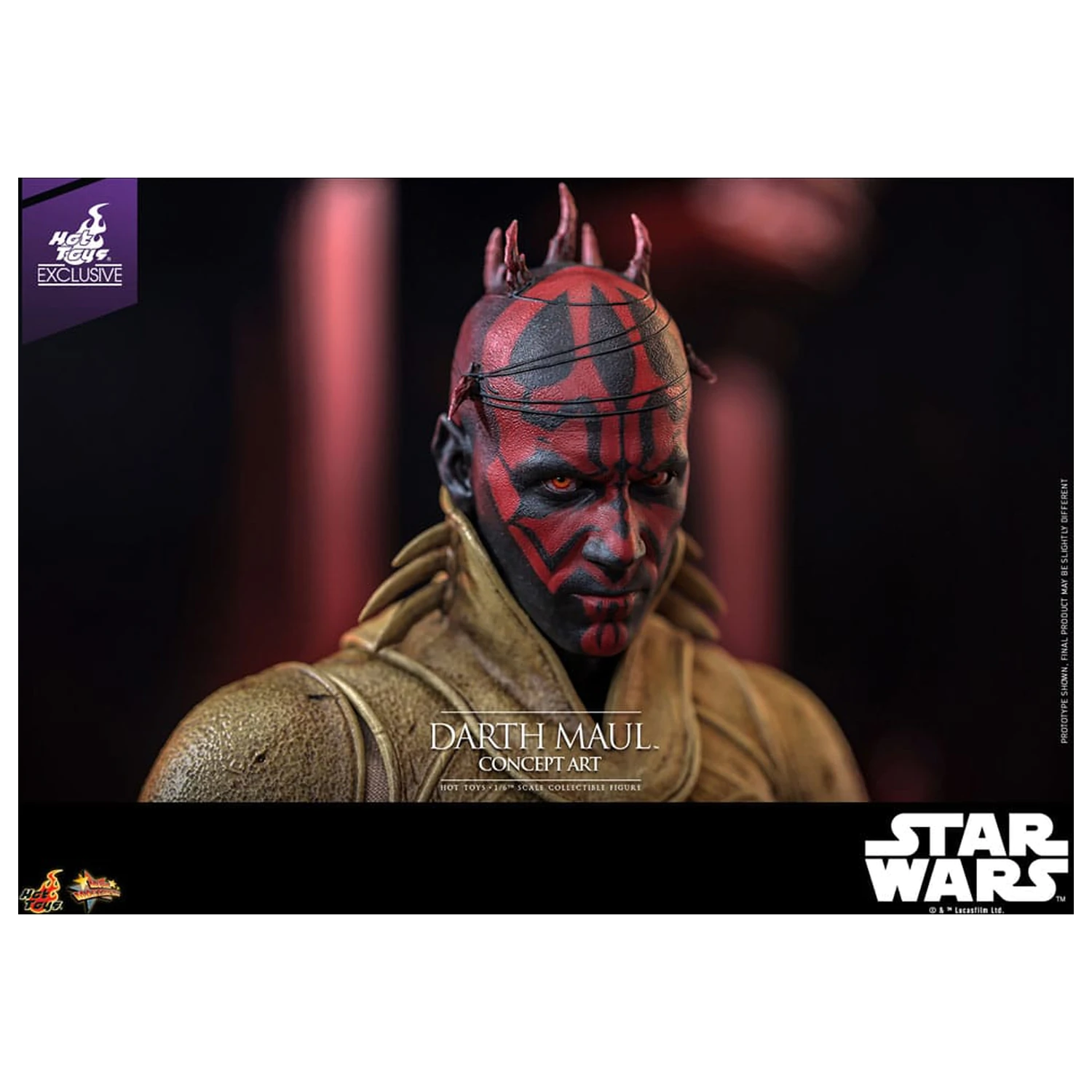 Star Wars Movie Masterpiece akcijska figura 1/6 Darth Maul (Concept Art) Hot Toys Exclusive 35 cm fotografija proizvoda