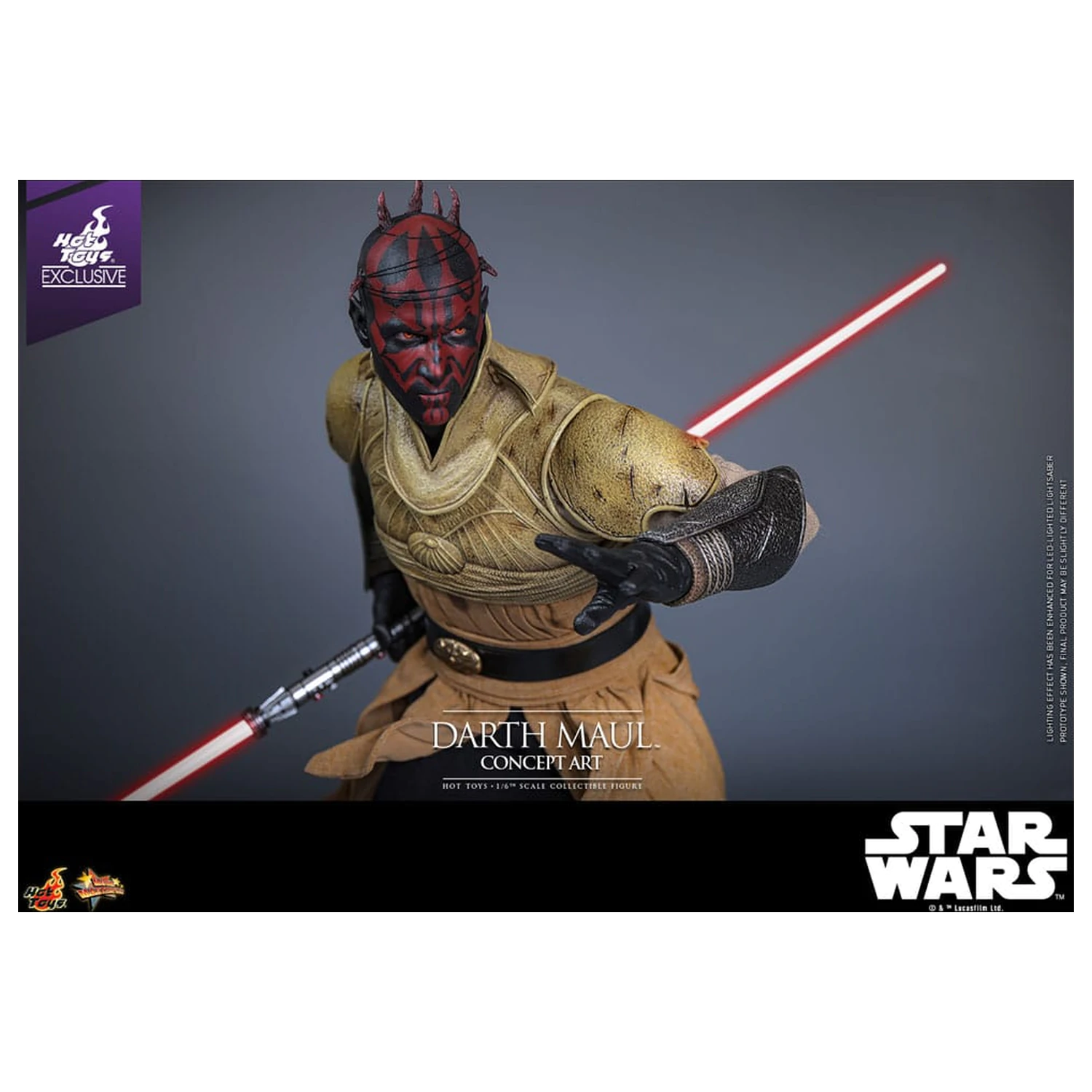 Star Wars Movie Masterpiece akcijska figura 1/6 Darth Maul (Concept Art) Hot Toys Exclusive 35 cm fotografija proizvoda