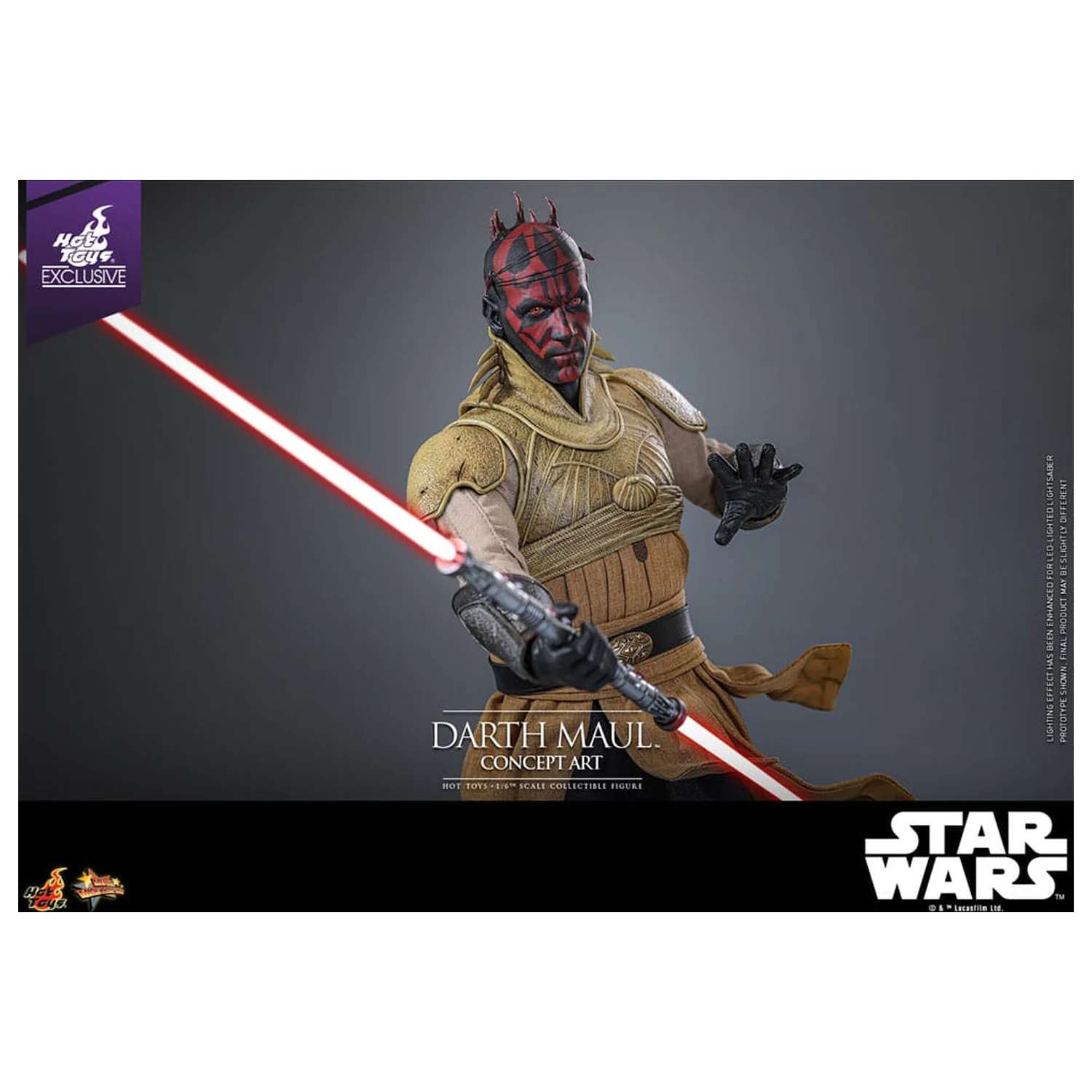 Star Wars Movie Masterpiece akcijska figura 1/6 Darth Maul (Concept Art) Hot Toys Exclusive 35 cm fotografija proizvoda